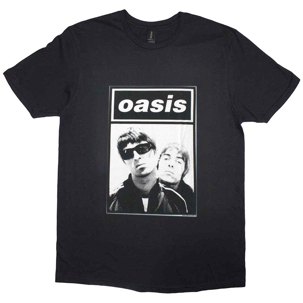 Oasis - Noel & Liam Boxed Photo Herren TShirt - Schwarz